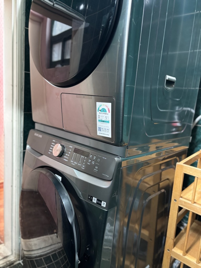 구미 레지던스 쉼 세탁기, 건조기